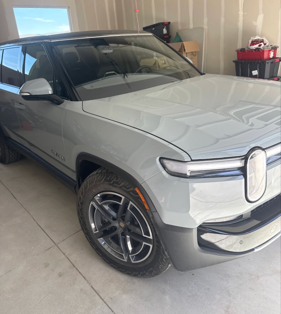 Rivian R1S exterior detailed at Swags Auto Lab Heber City